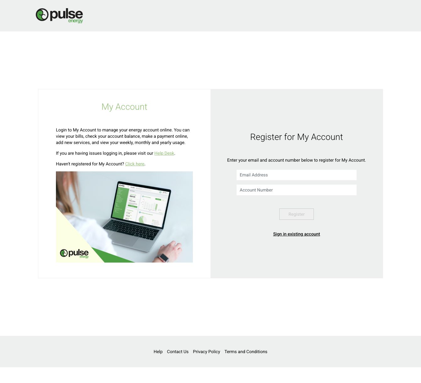 Register for My Account — Live capture · 12 Sep 2026