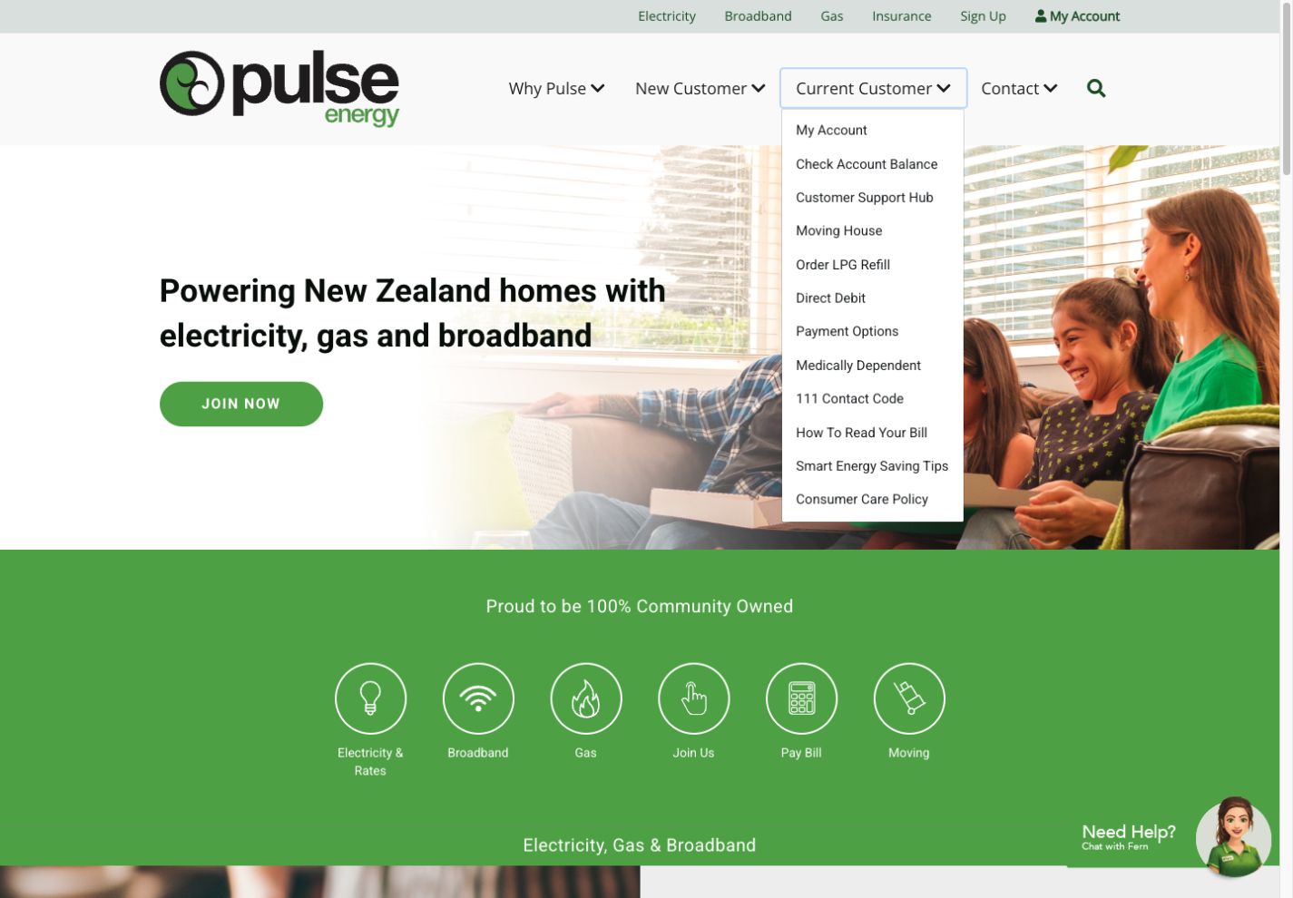 Current Customer menu — Live capture · 12 Sep 2026